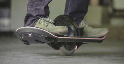 skateboard a una ruota
